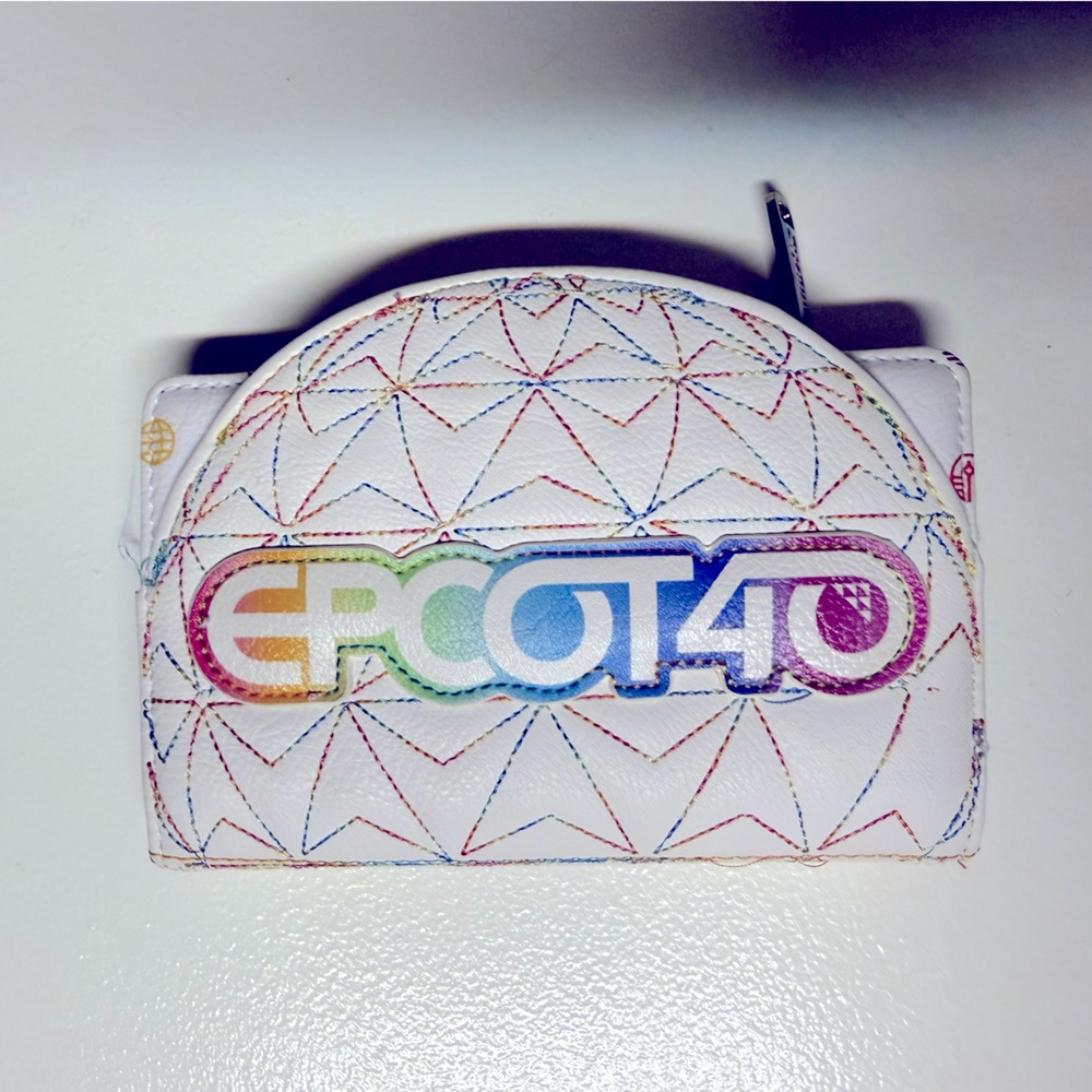 Disney Loungefly Epcot wallet